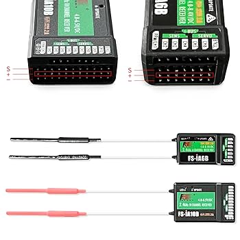 Amazon | Flysky FS-iA6B、RCトランスミッター用6チャンネル